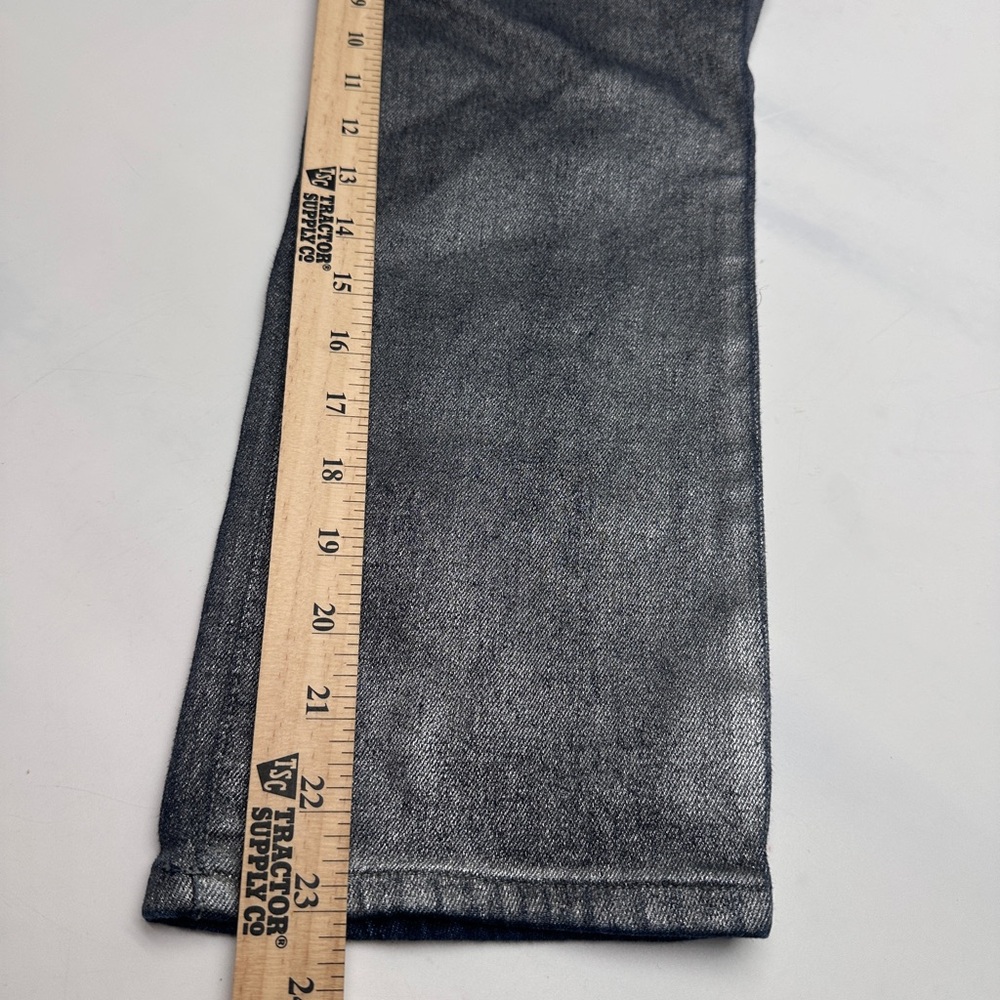 Lauren Ralph Lauren Slim Gray/silvery Women’s size 12p‎ Jeans (D81) - Picture 4 of 10